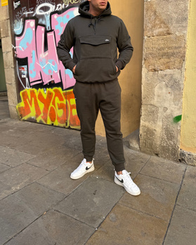 KOMPLET DRES MĘSKI GRAFITOWY