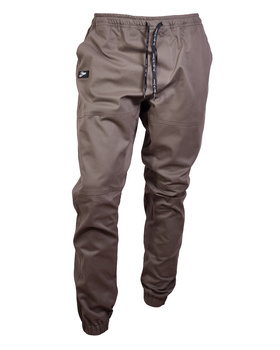 SPODNIE MĘSKIE JOGGER  JASNY BEŻ