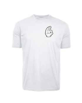 T-SHIRT BANO ŁAPA BIAŁA