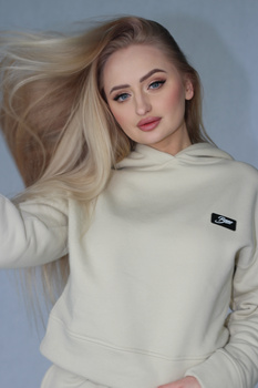 KOMPLET DRES DAMSKI BEŻOWY