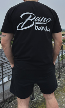 T-SHIRT BANO BANDA CZARNA