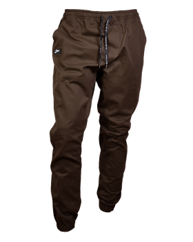 SPODNIE MĘSKIE JOGGER BRĄZOWE