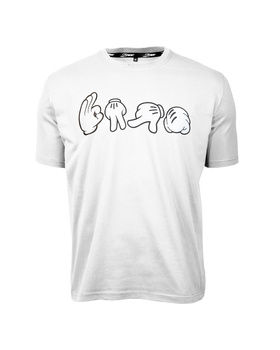T-SHIRT BANO ŁAPY BIAŁA